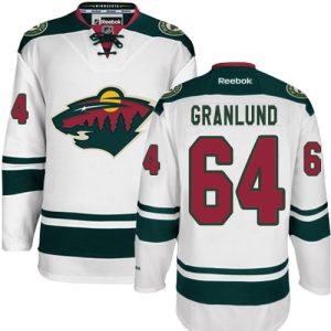 Kinder Minnesota Wild Eishockey Trikot Mikael Granlund #64  Reebok Weiß Auswärts